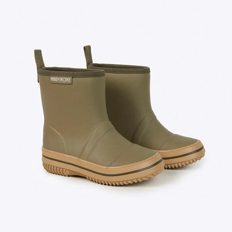 Andie Kids Gumboot - Khaki - Image 3