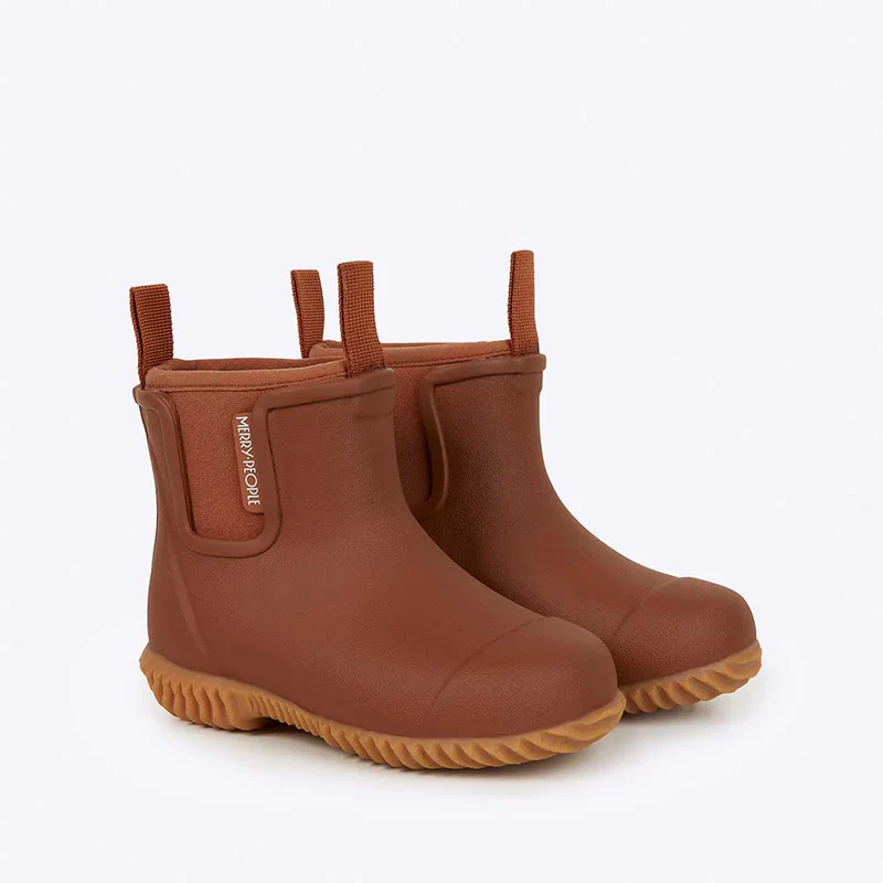 Bobbi Kids Gumboot - Rust - Image 3
