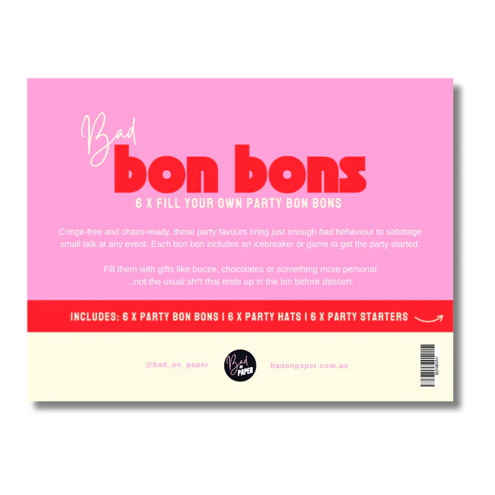 Bon Bons Fill Your Own - Pink & Red - Image 5