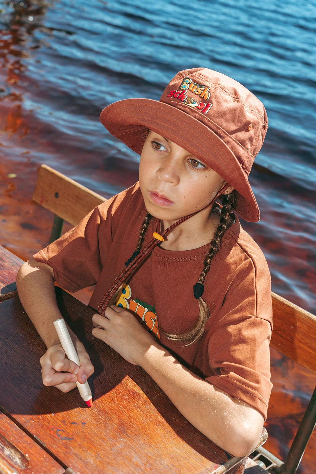 Bush School Bucket Hat - Mud Pie - Image 7