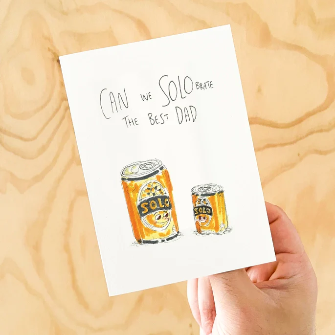 Can We Solobrate The Best Dad Father's Day Card - Image 2