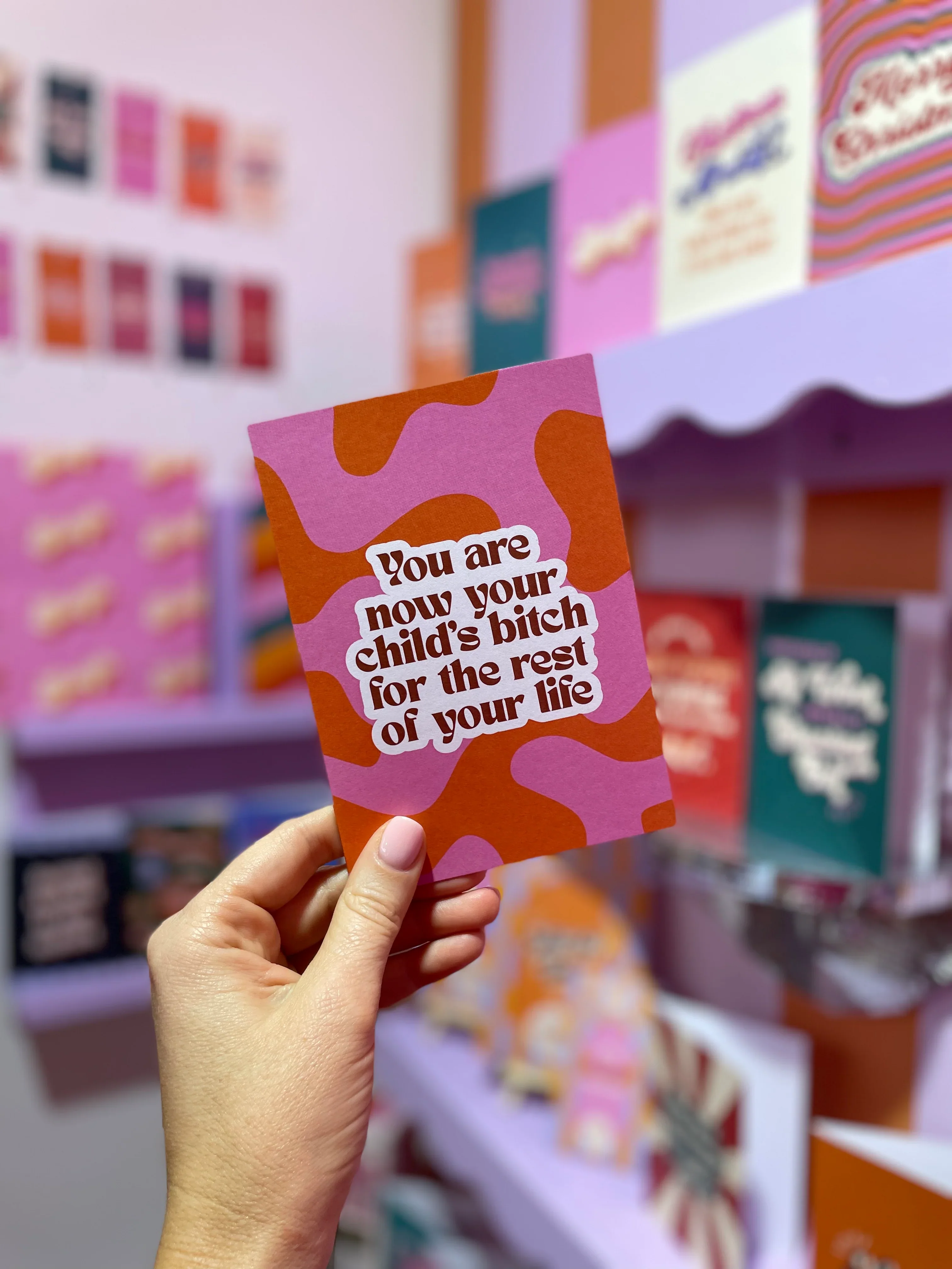 Child's Bitch For The Rest Of Your Life Card - Image 2