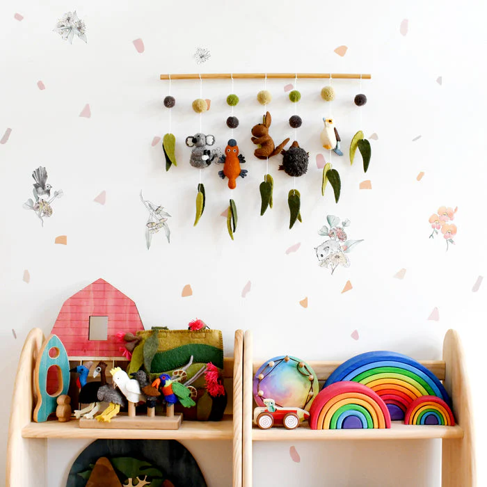 Nursery Cot Mobile Hanging - Australian Animals - Image 2
