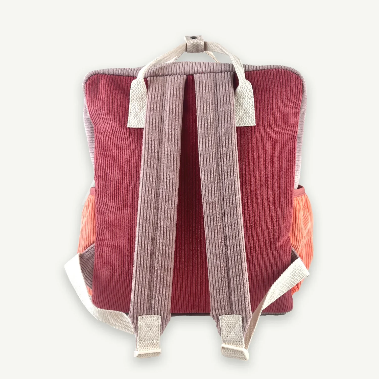 Corduroy Splice Eco Kids Backpack - Berry Nice - Image 5