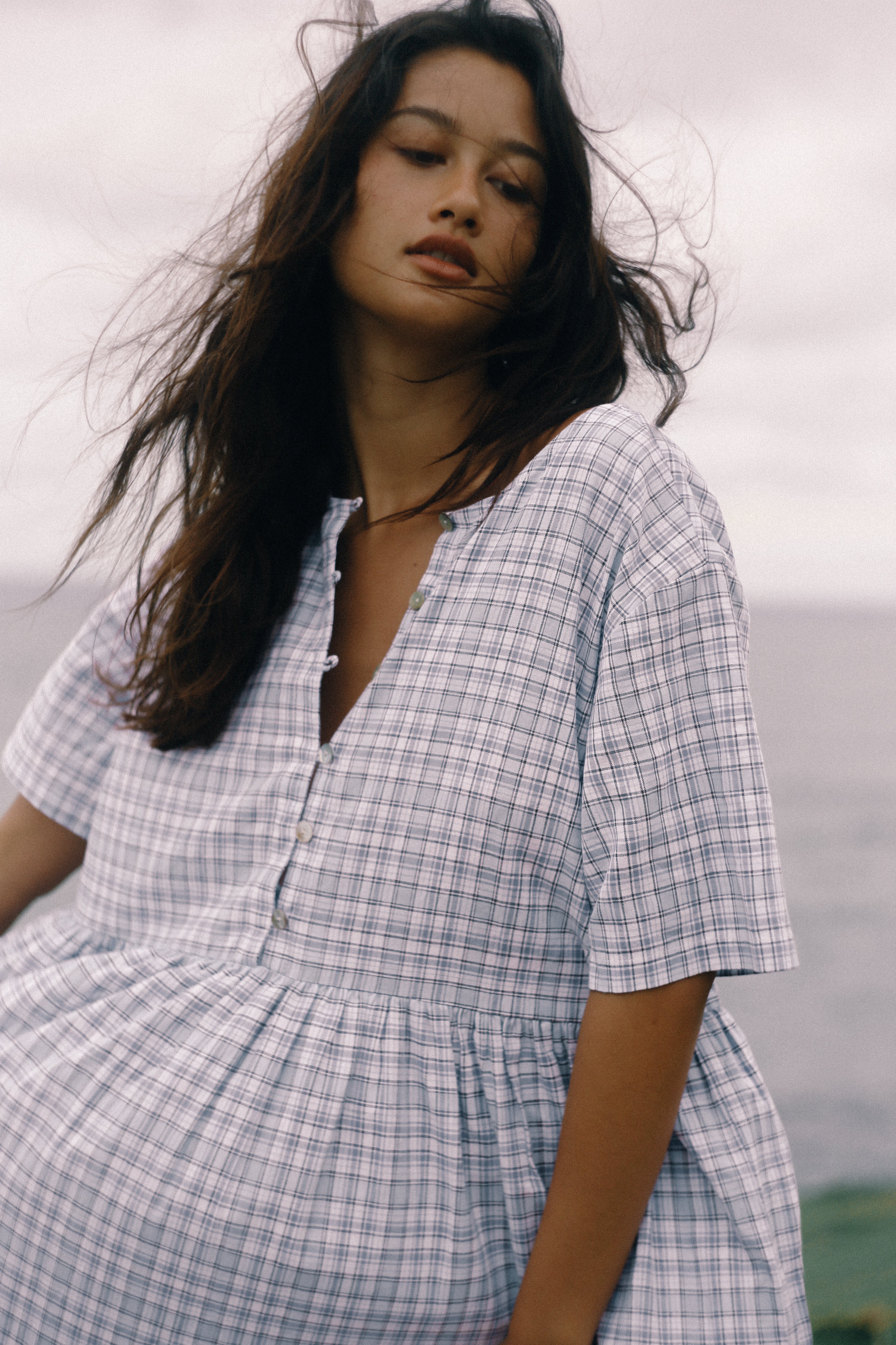 Darcey Midi - Cloud Plaid - Image 2
