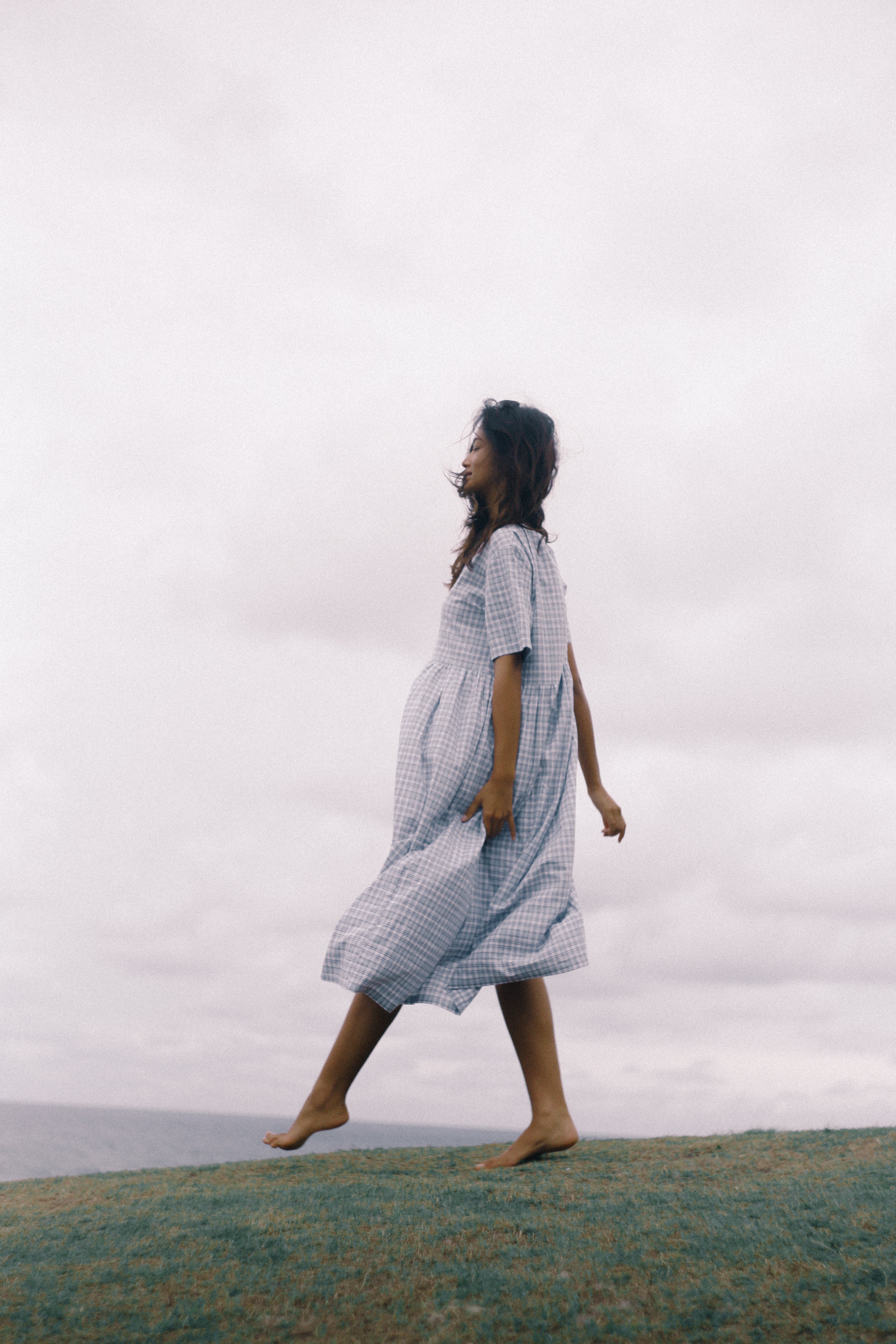 Darcey Midi - Cloud Plaid - Image 5