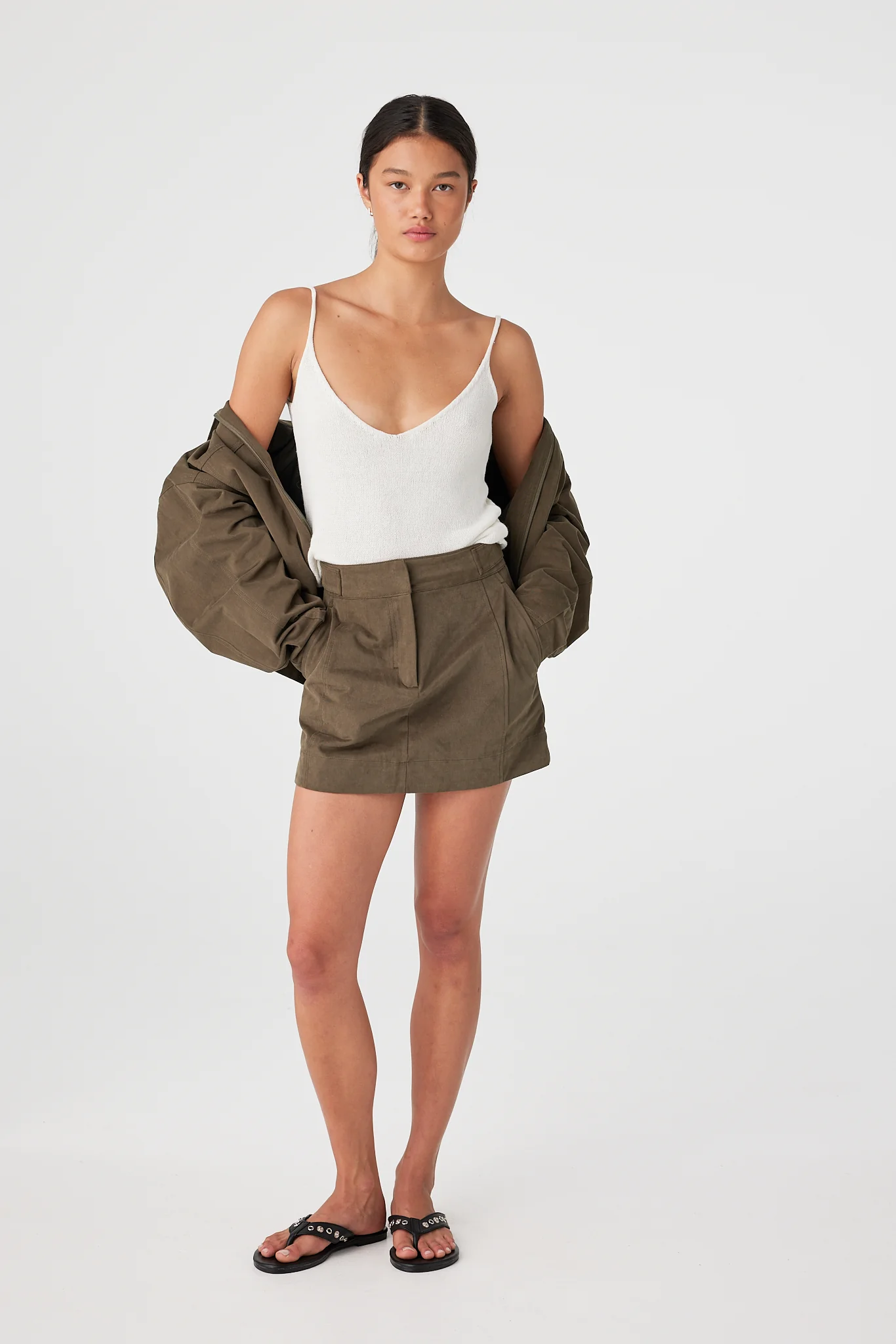 Eames Skirt - Khaki - Image 2