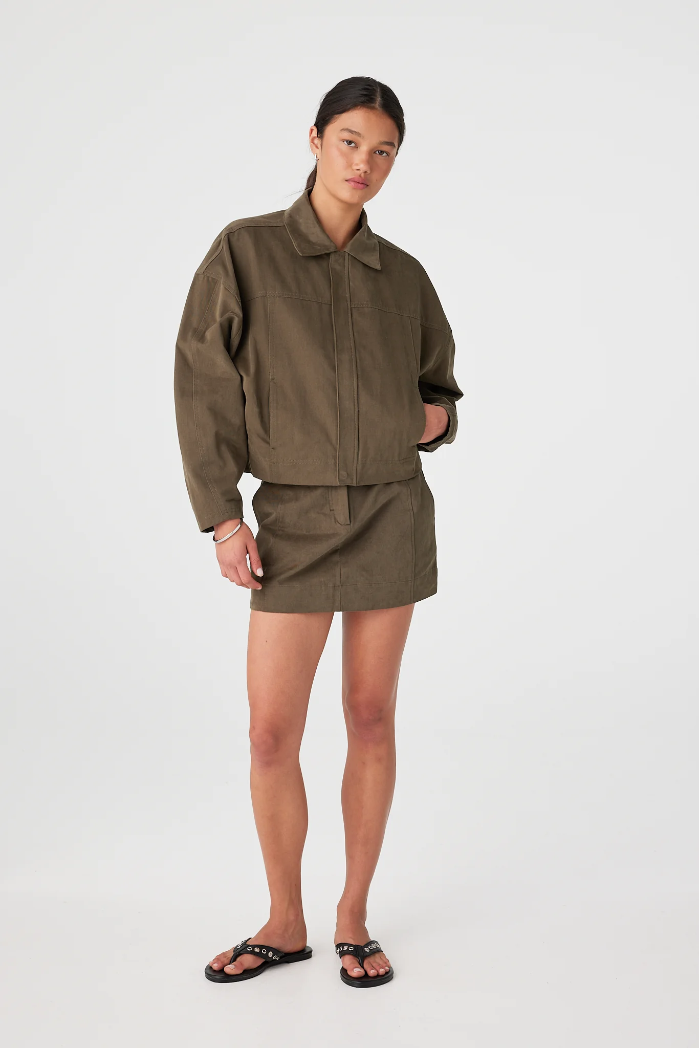 Eames Skirt - Khaki - Image 4
