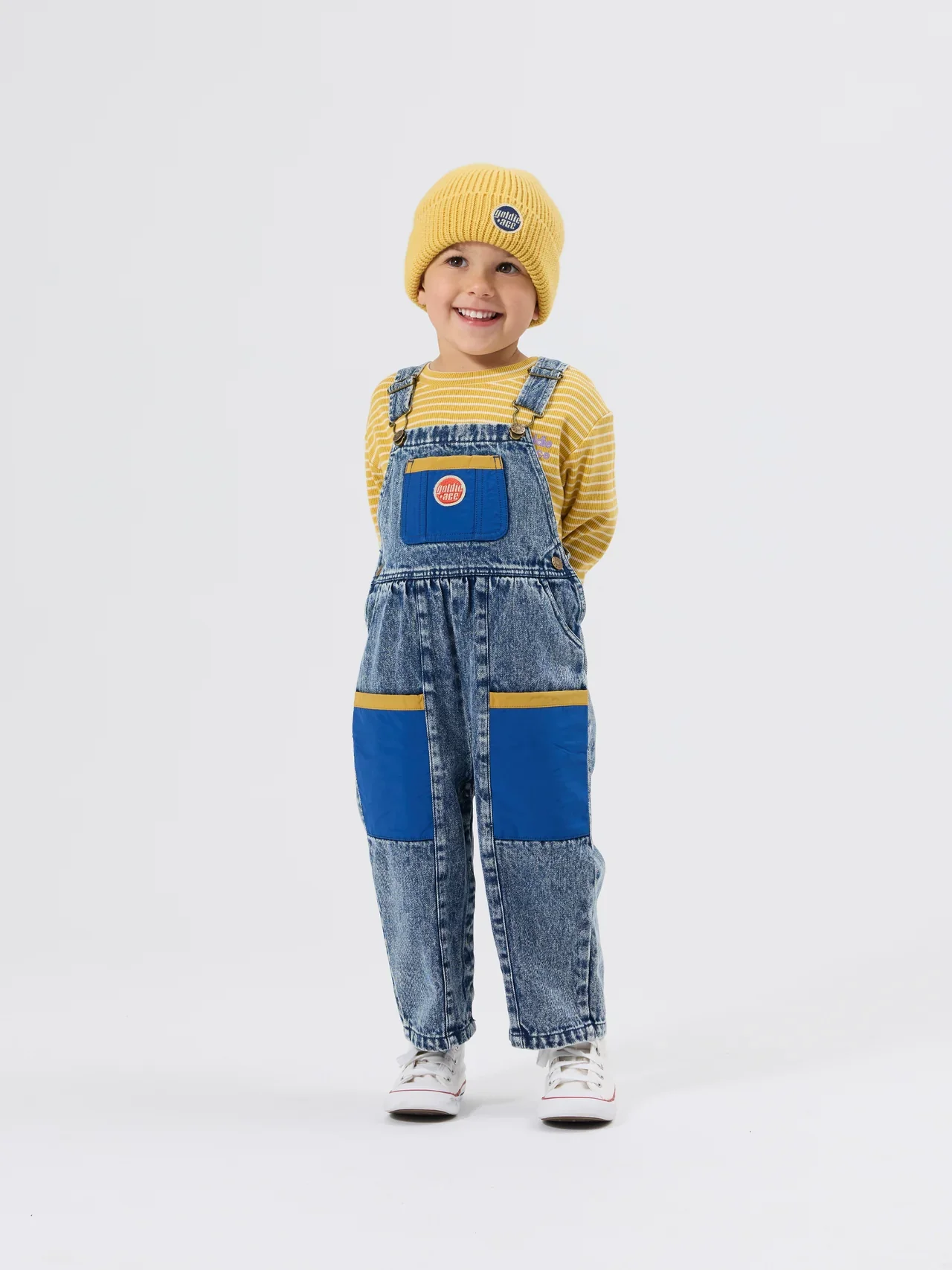 Essential Stripe Rib Top - Yellow - Image 6