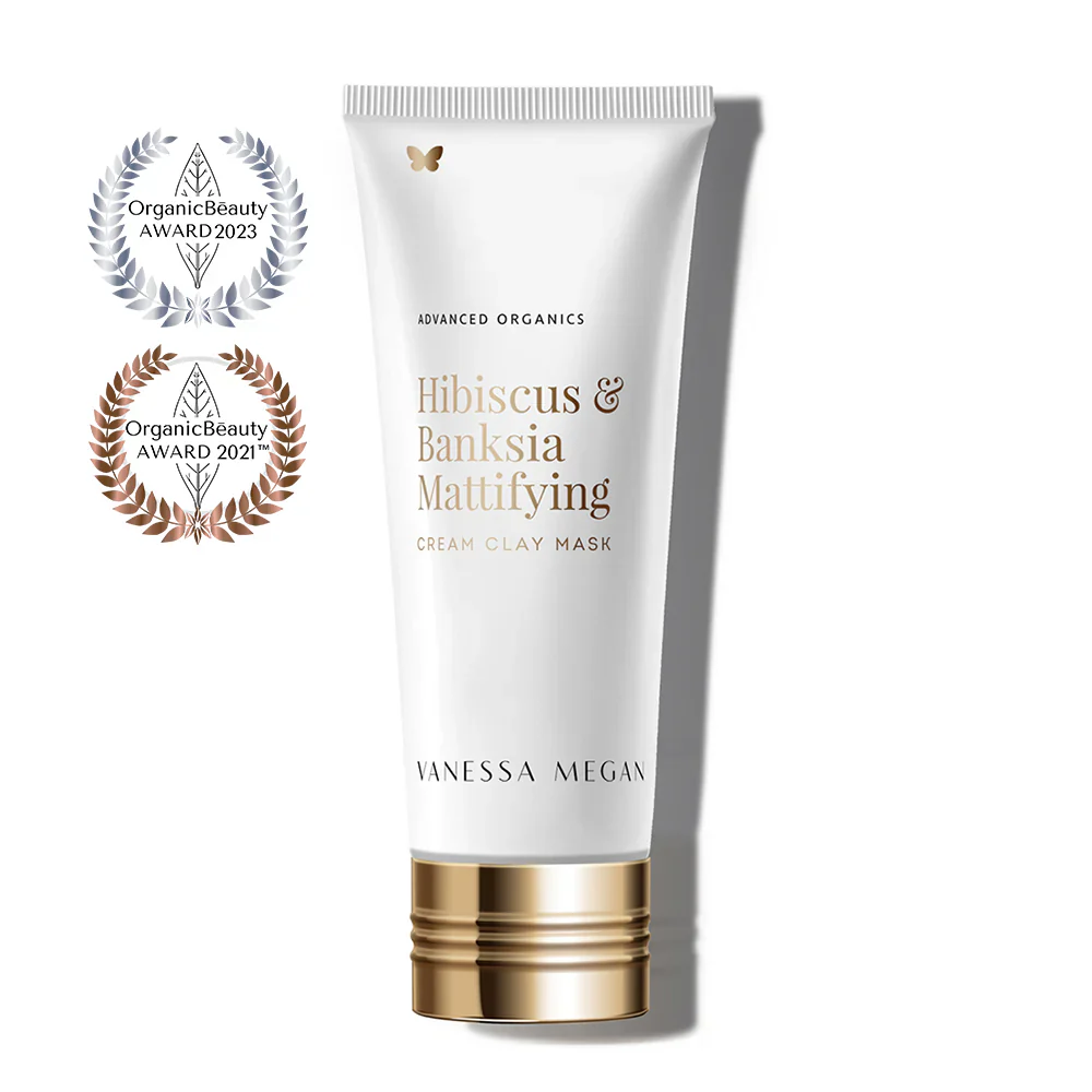 Hibiscus & Banksia Mattifying Cream Clay Mask - 180ml - Image 3