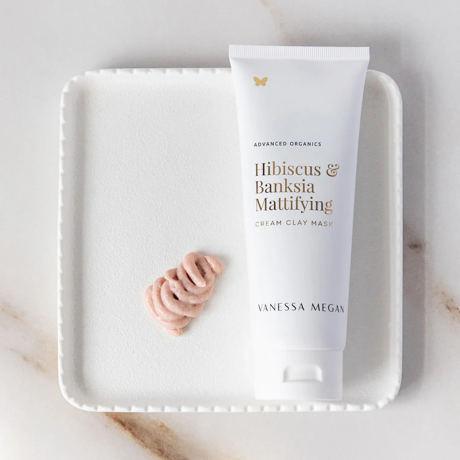 Hibiscus & Banksia Mattifying Cream Clay Mask - 180ml - Image 5
