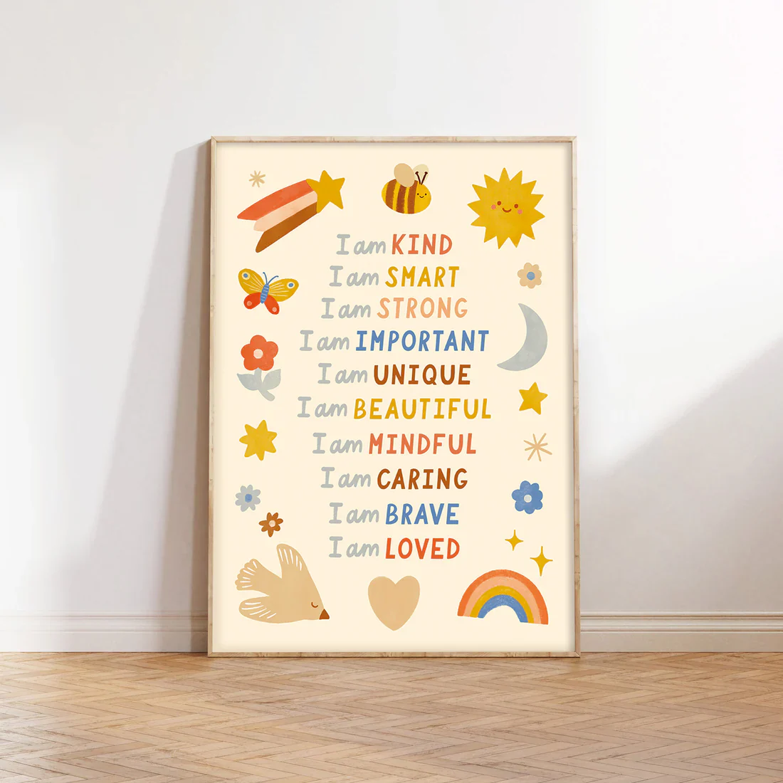 Illustrated Affirmation Print A3 - Image 2