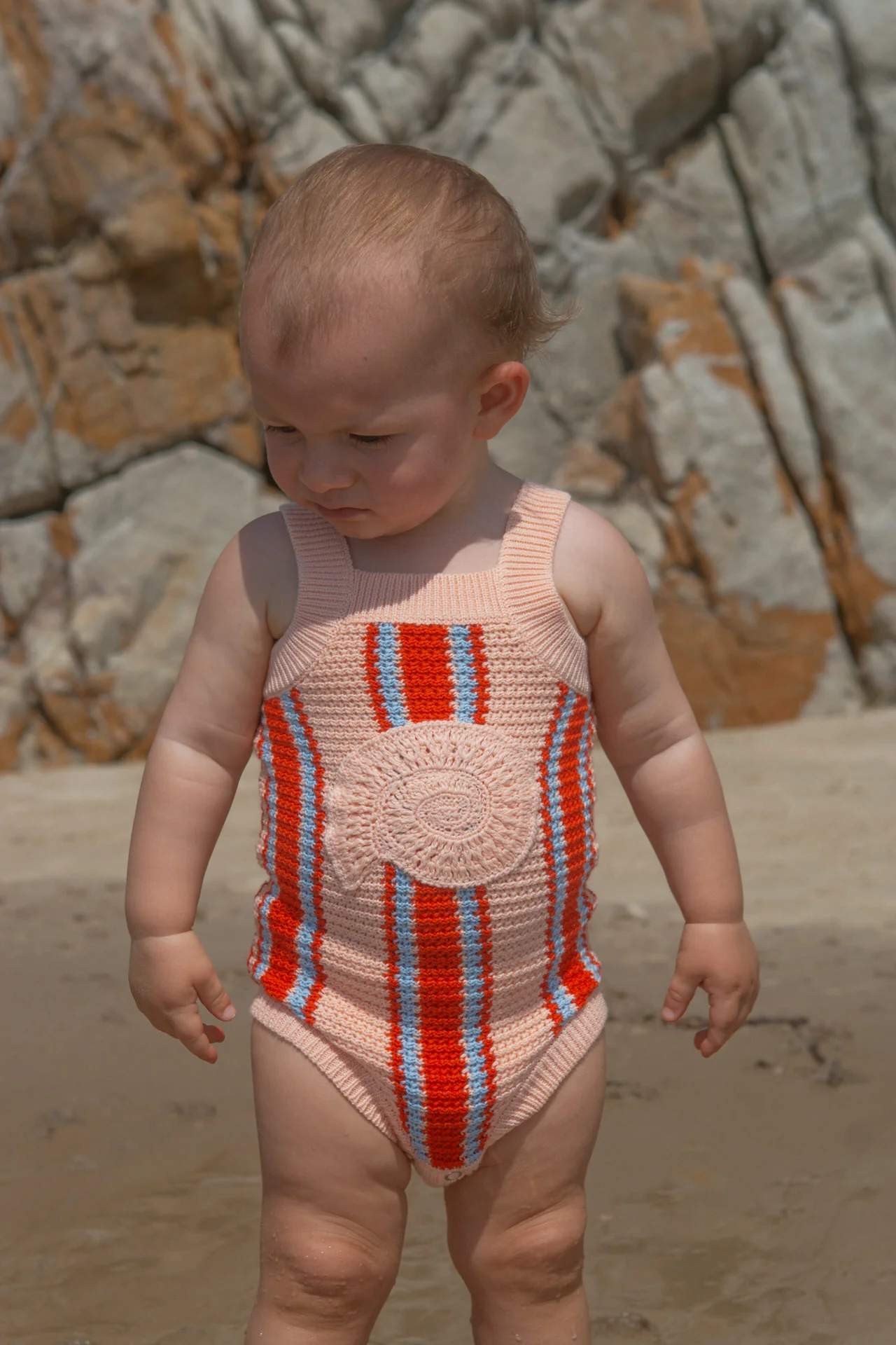 Island Stripe Shell Singletsuit - Image 4
