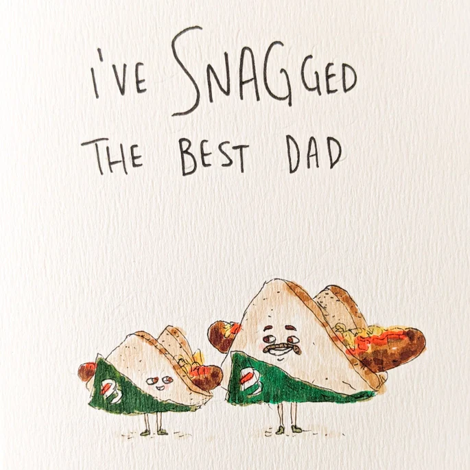 I've Snagged the Best Dad Father's Day Card - Image 2
