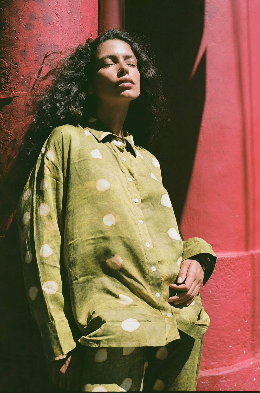 La Olivia Spot Dorato Shirt - Image 2