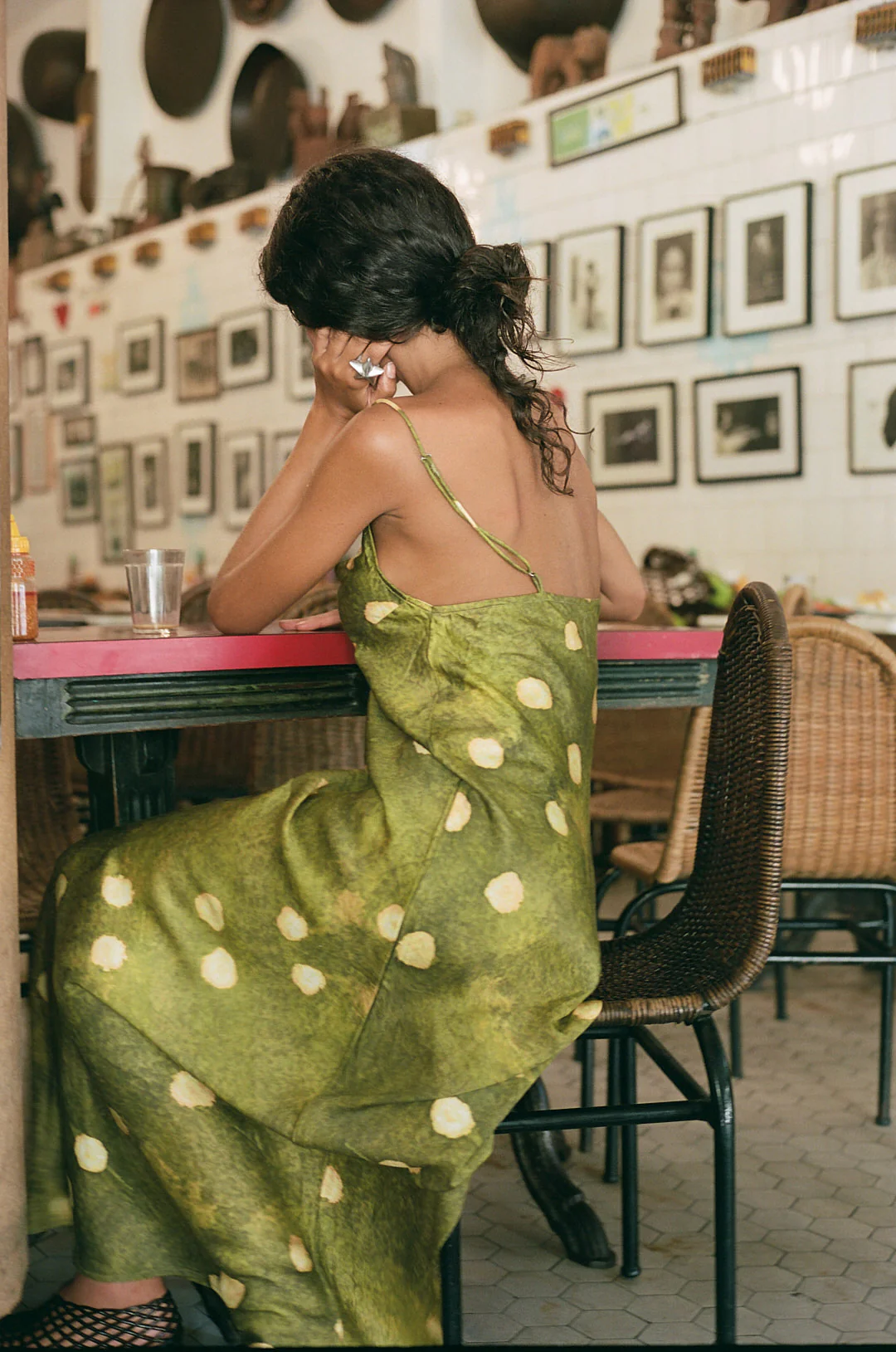 La Olivia Spot Sia Dress - Image 6