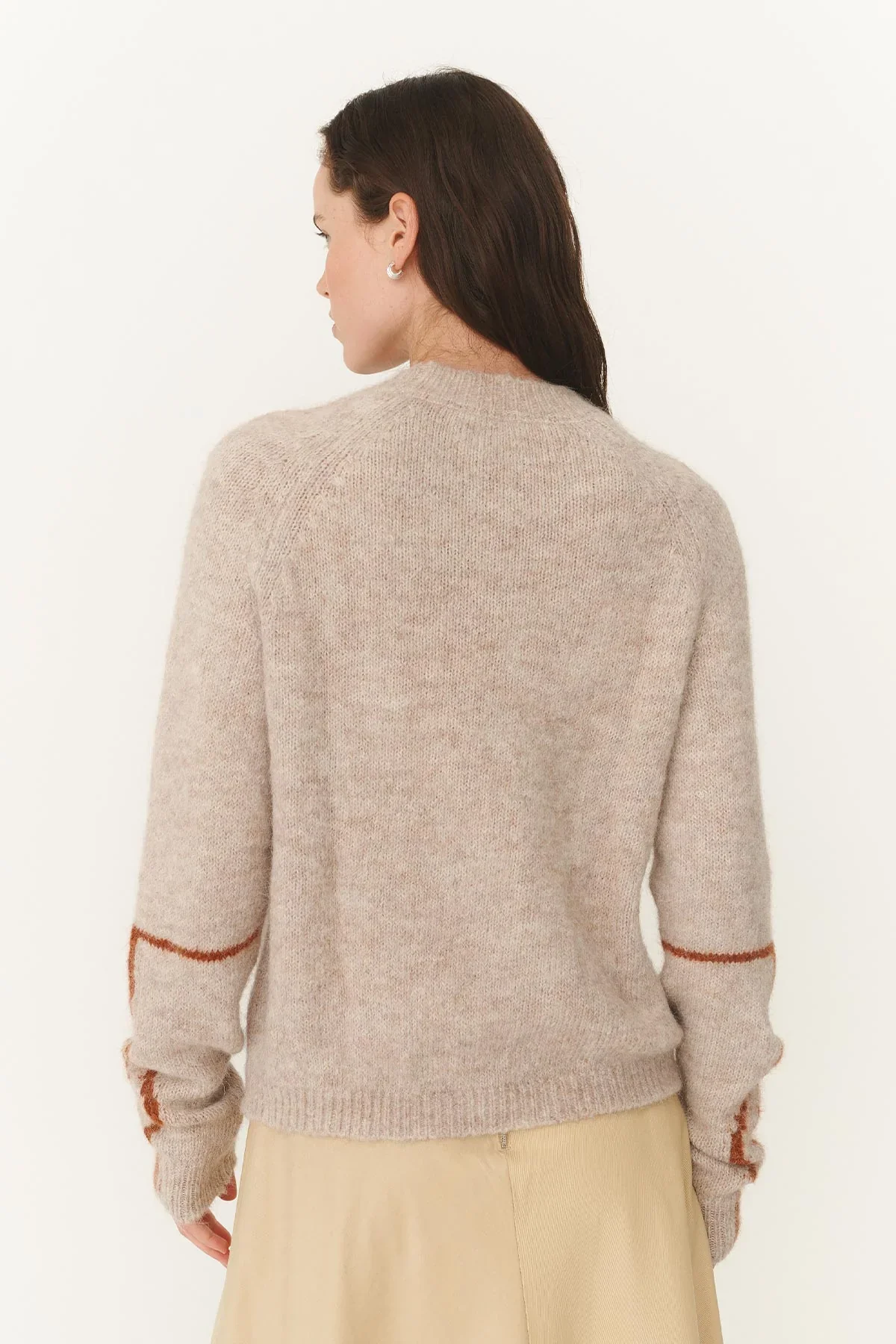 Lana Knit Jumper - Fawn - Image 5