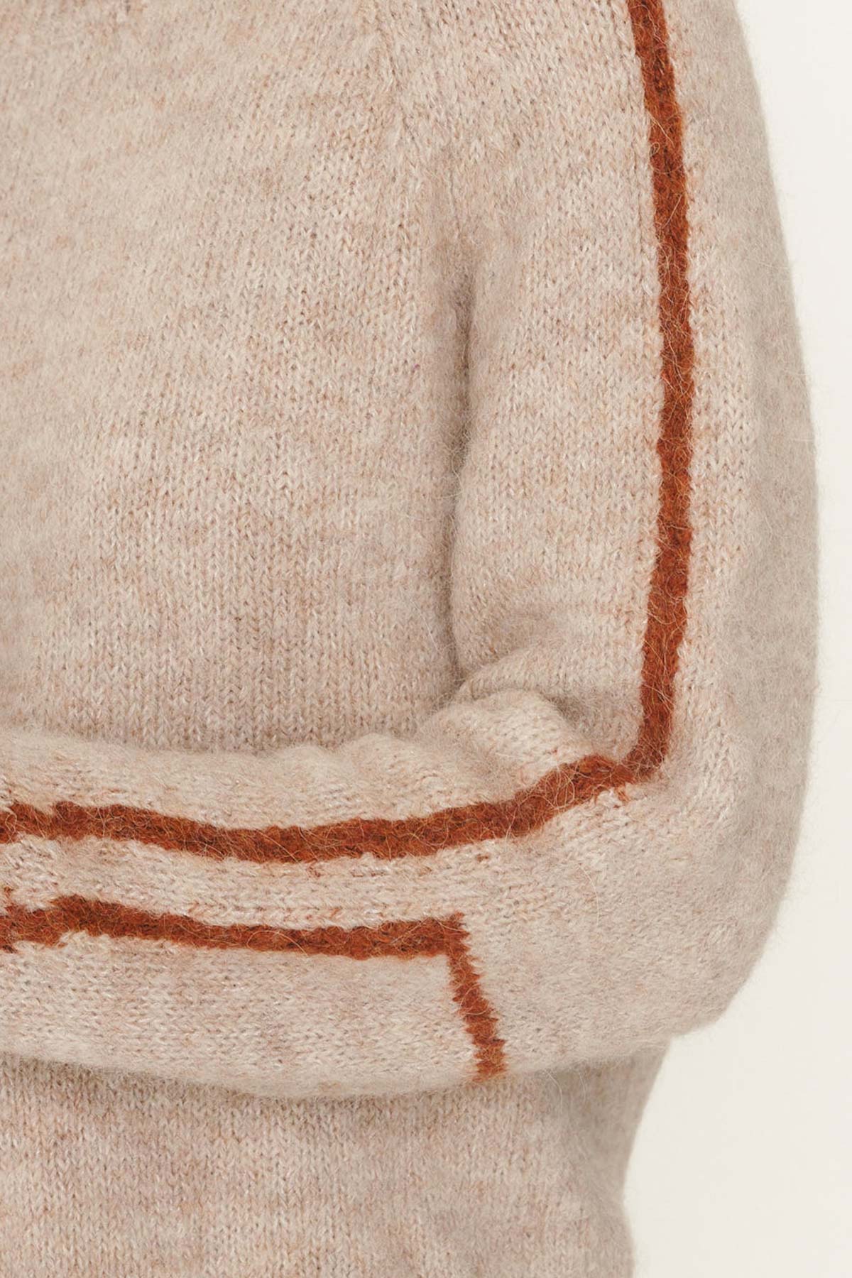Lana Knit Jumper - Fawn - Image 6