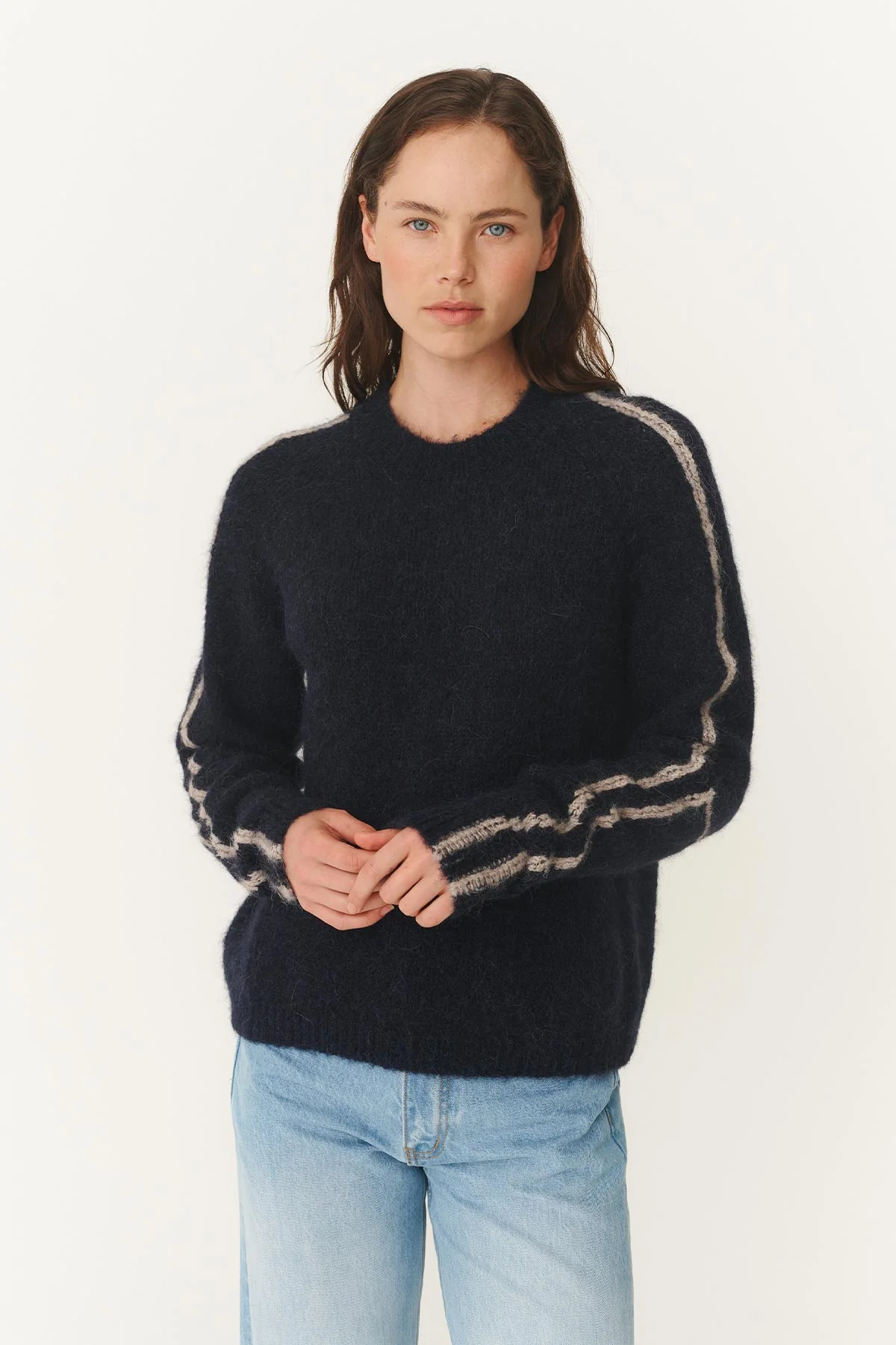 Lana Knit Jumper - Midnight - Image 3