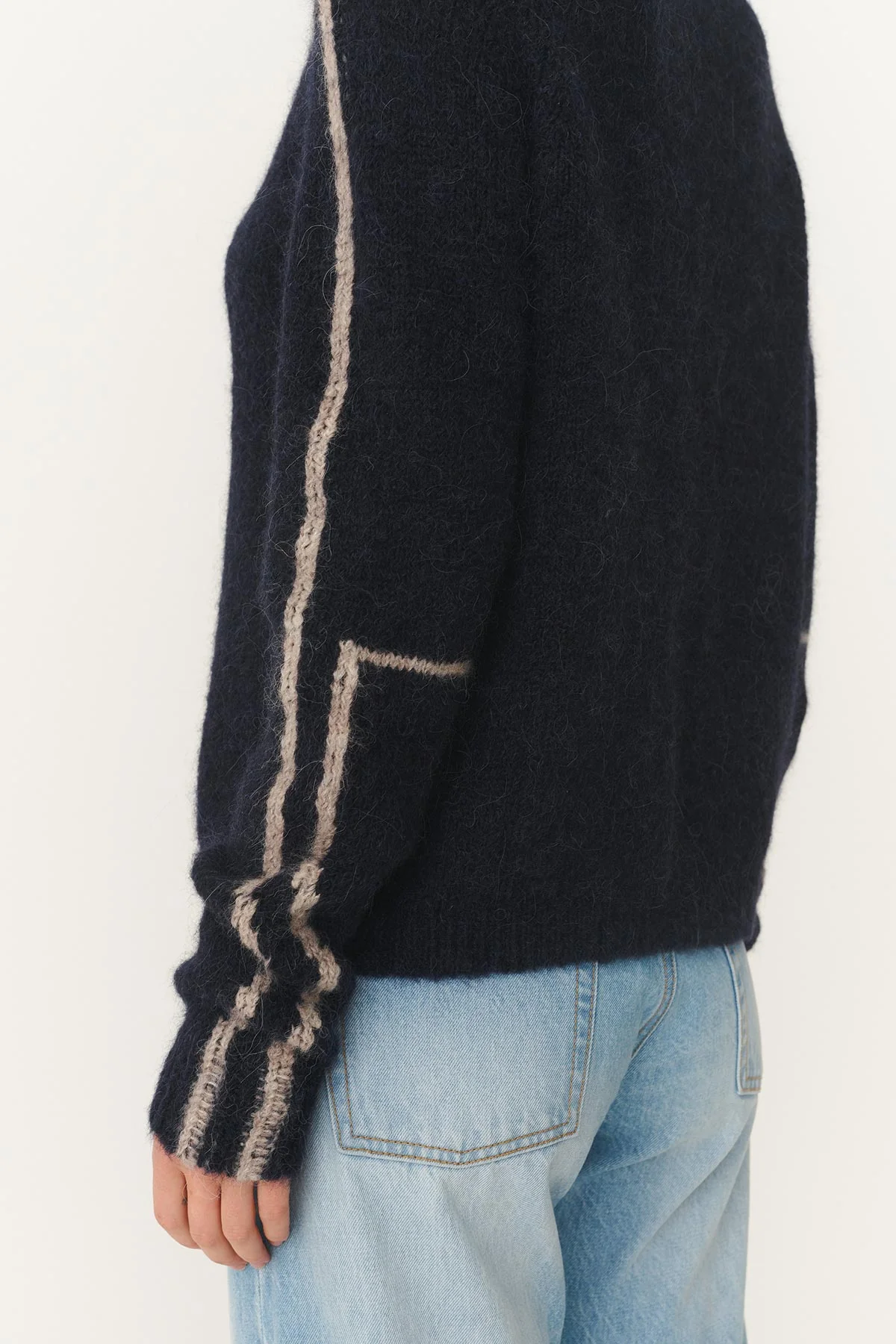 Lana Knit Jumper - Midnight - Image 5