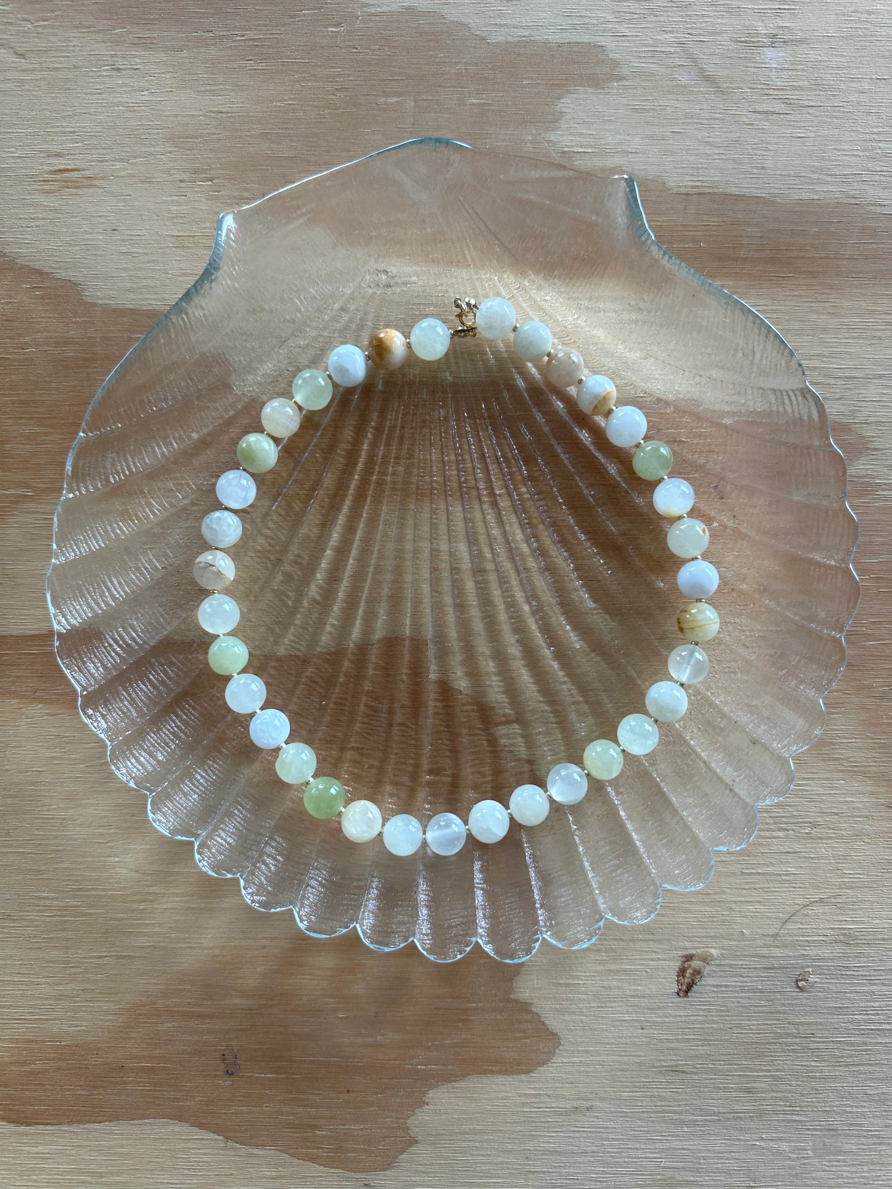 Las Rais - Beaded Necklace - Light Multi - Image 2