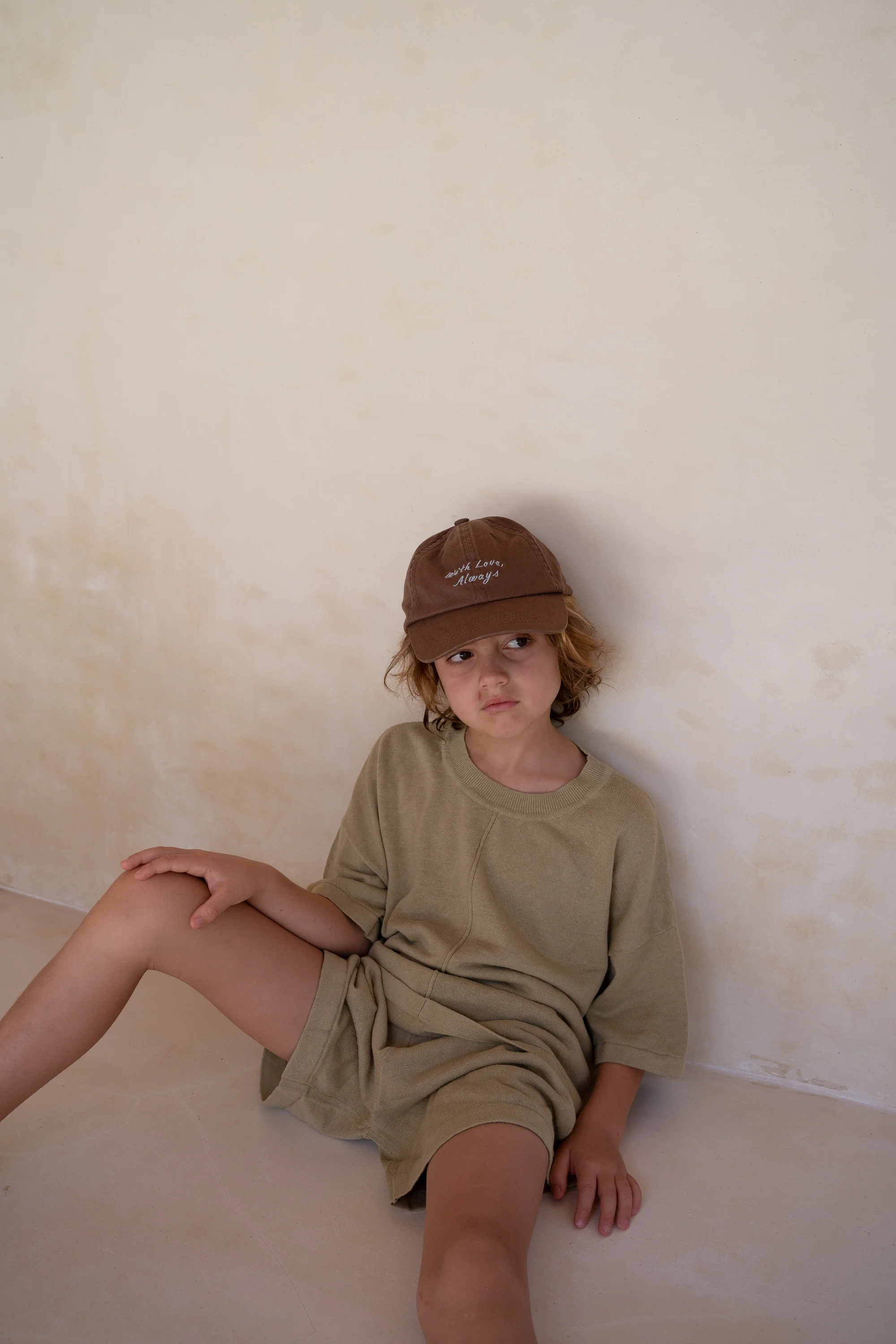 Lightweight Knit Shorts - Moss - Image 3