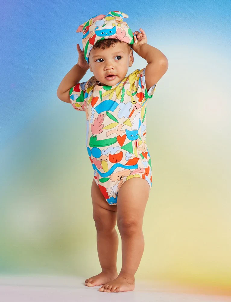 Little Billabong Short Sleeve Bodysuit - Image 2