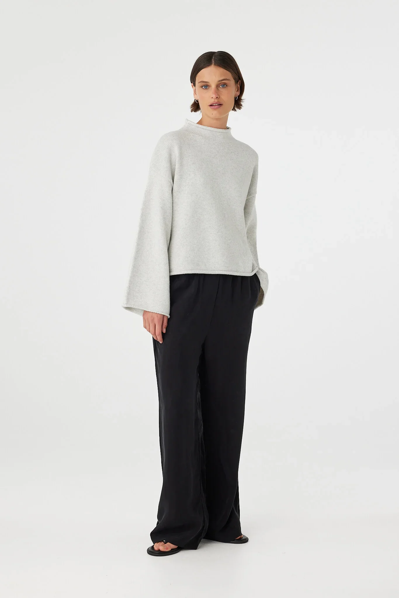 Maeve Sweater - Snow Marle - Image 5