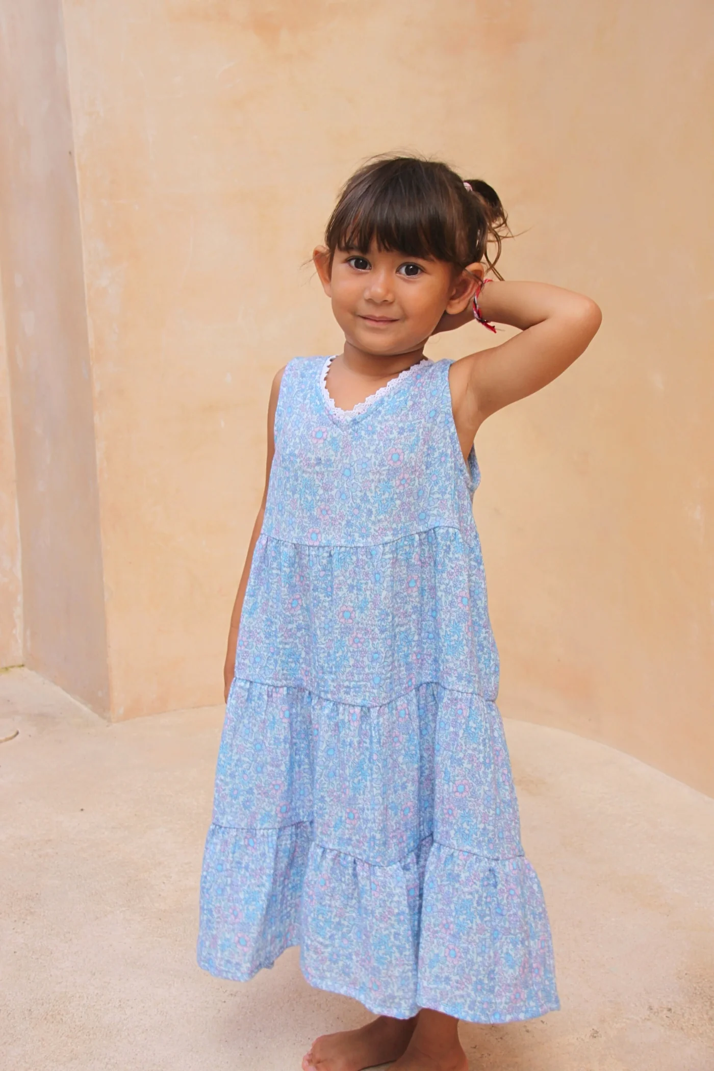Maya Dress - Azure - Image 3