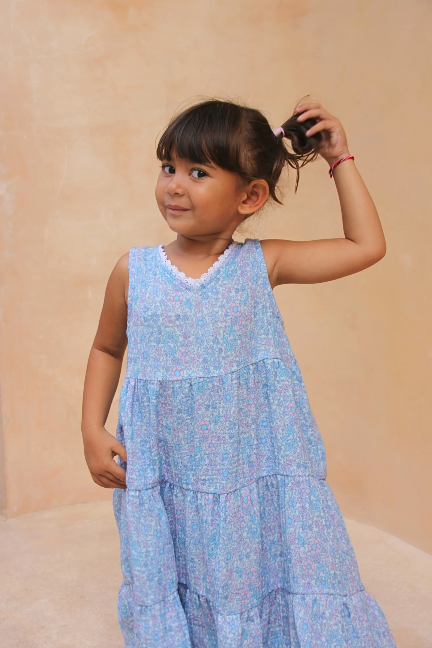 Maya Dress - Azure - Image 6