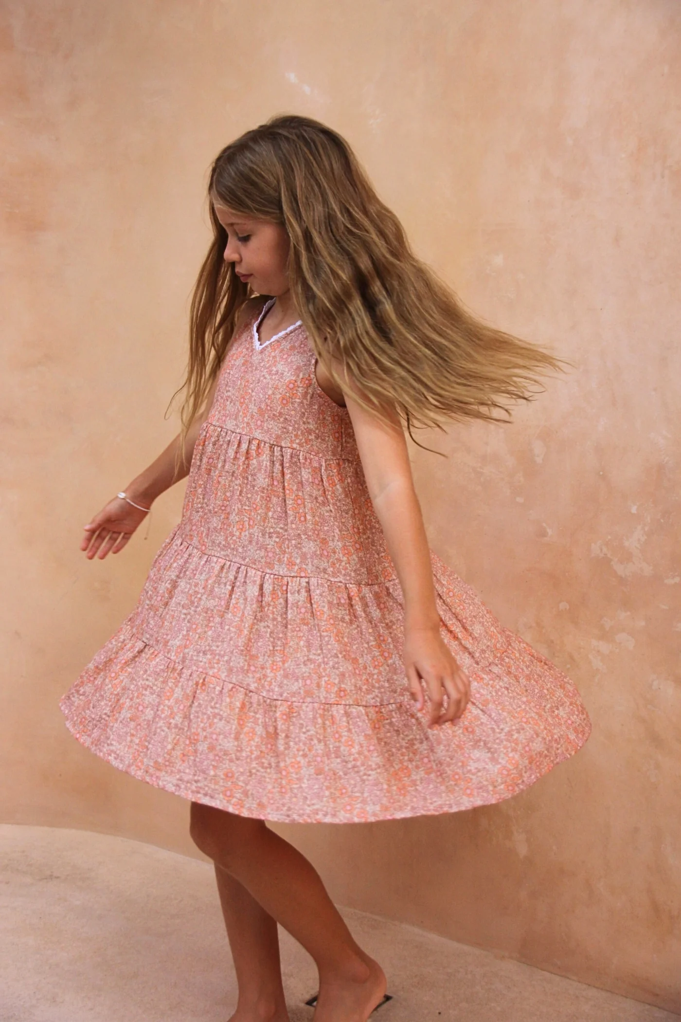Maya Dress - Apricot