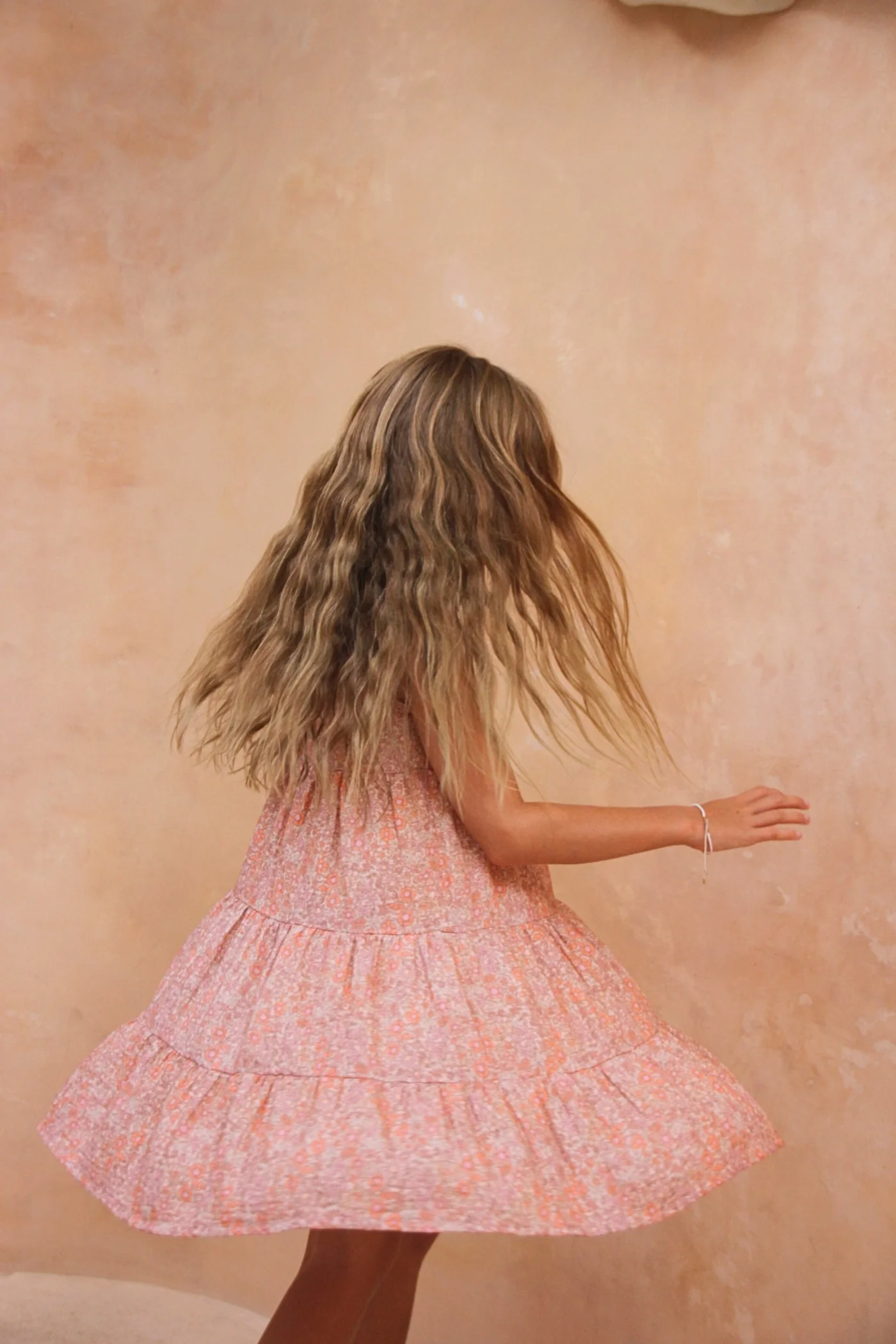 Maya Dress - Apricot - Image 4