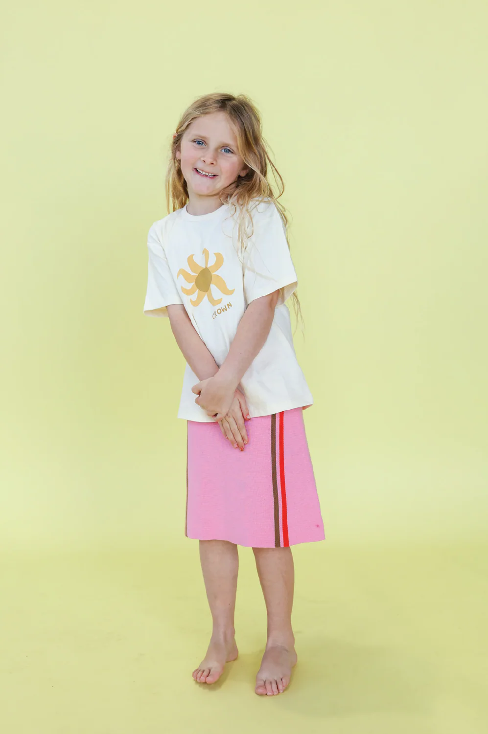 Organic Milano Knit Midi Skirt - Image 3