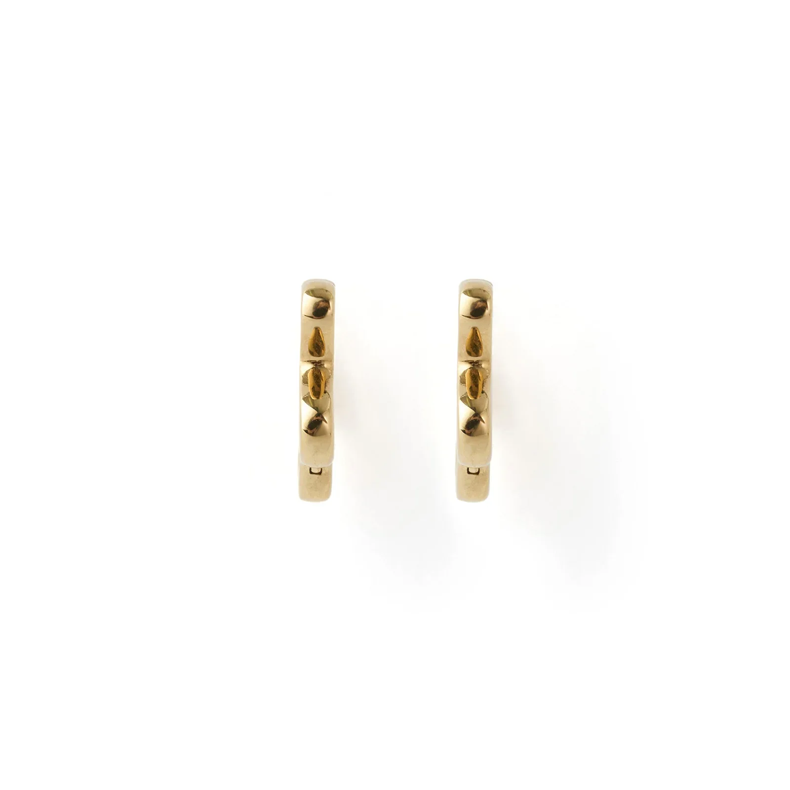 Pixie Gold Huggie Earrings - Image 3