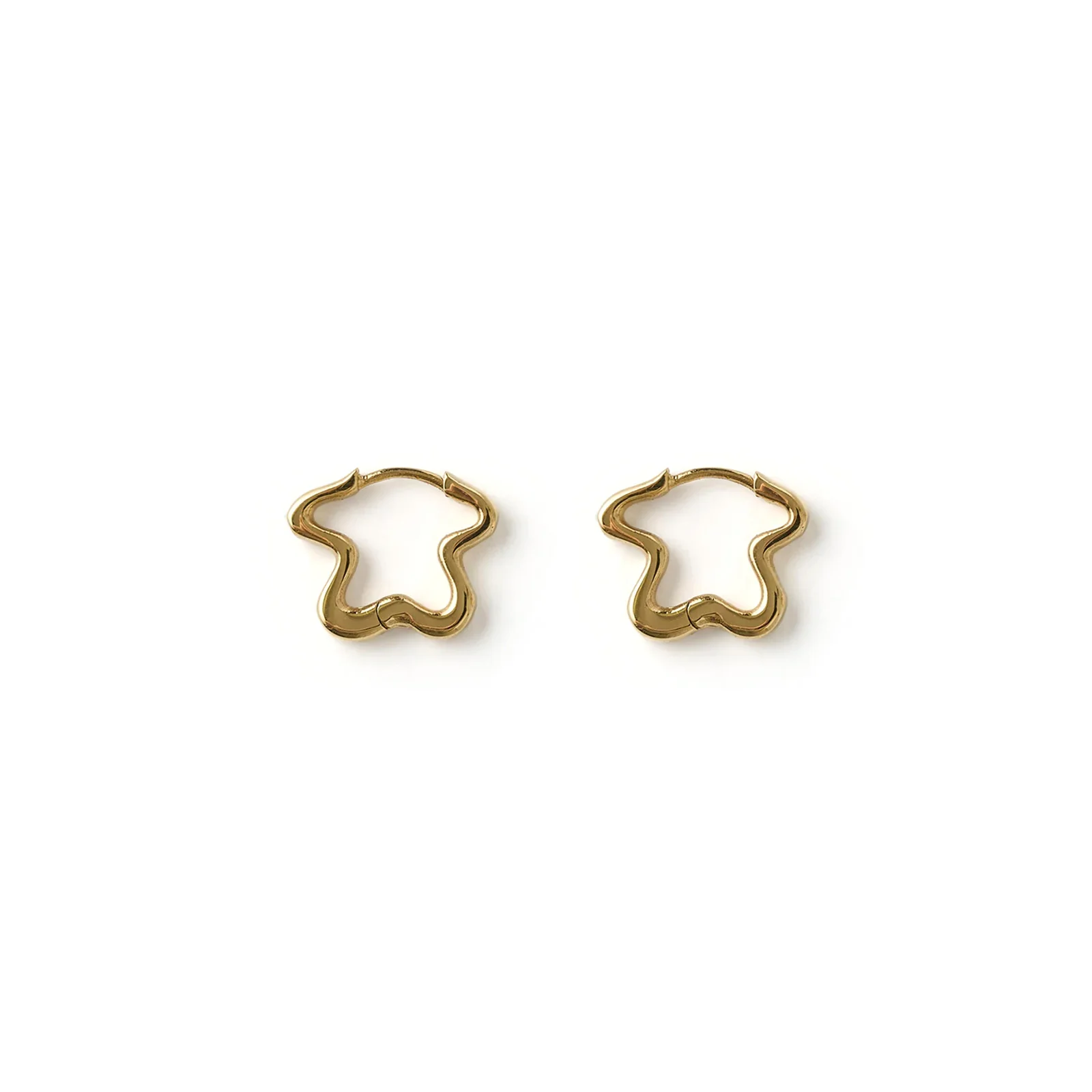 Pixie Gold Huggie Earrings - Image 4