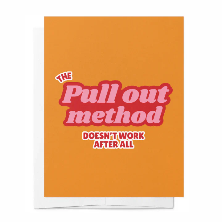 Pull Out Method Card