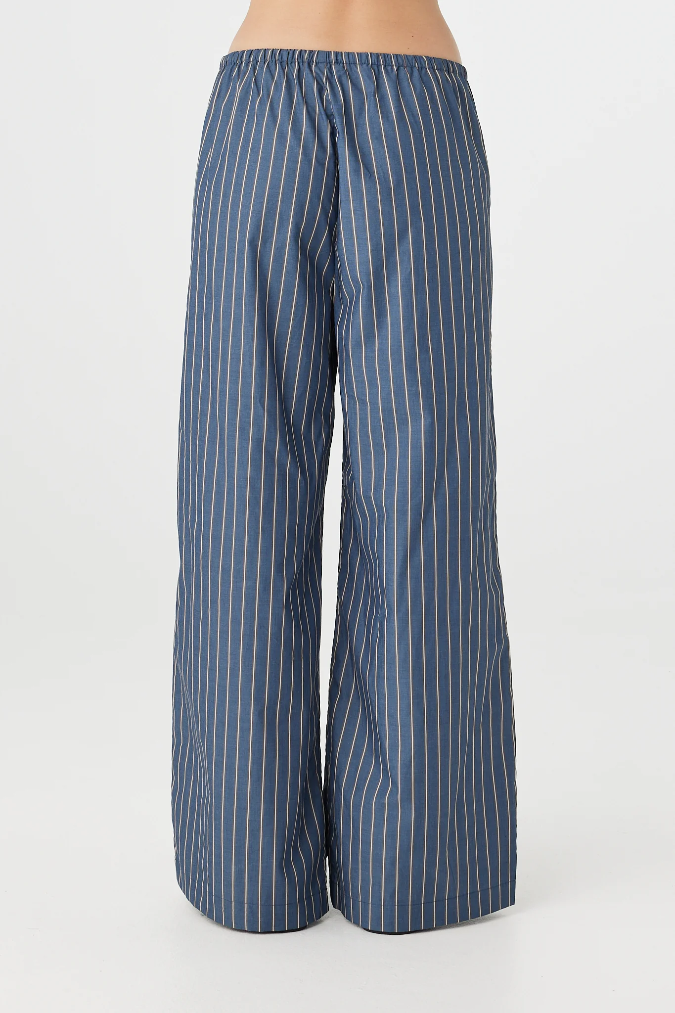 Rae Pants - Muted Blue Stripe - Image 4