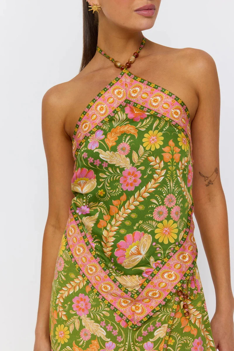 Rizz Scarf Top - Guava - Image 7