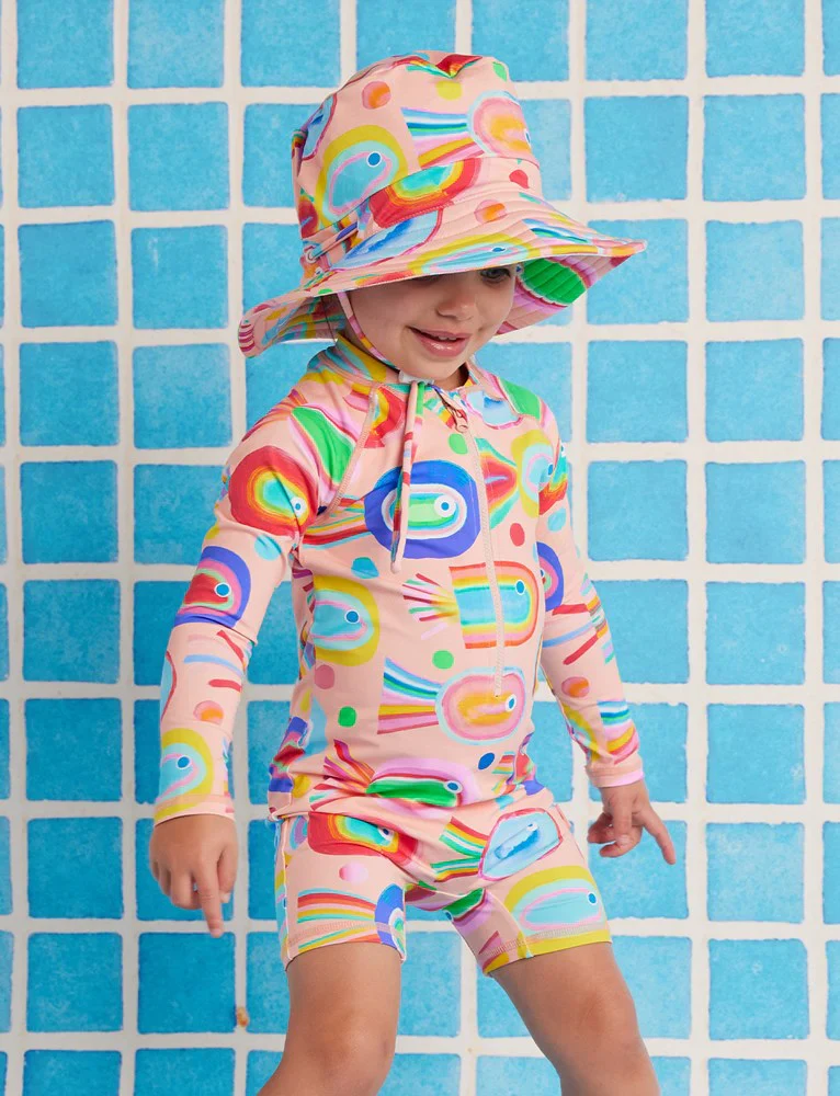 Swim Bucket Hat Fancy Fins - Image 3