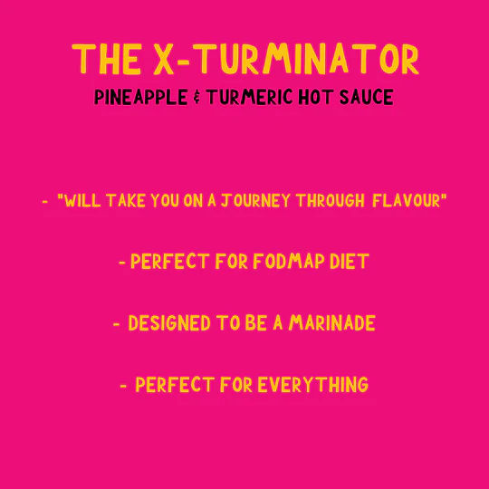 The X-Turminator - Pineapple & Turmeric Hot Sauce - Image 3