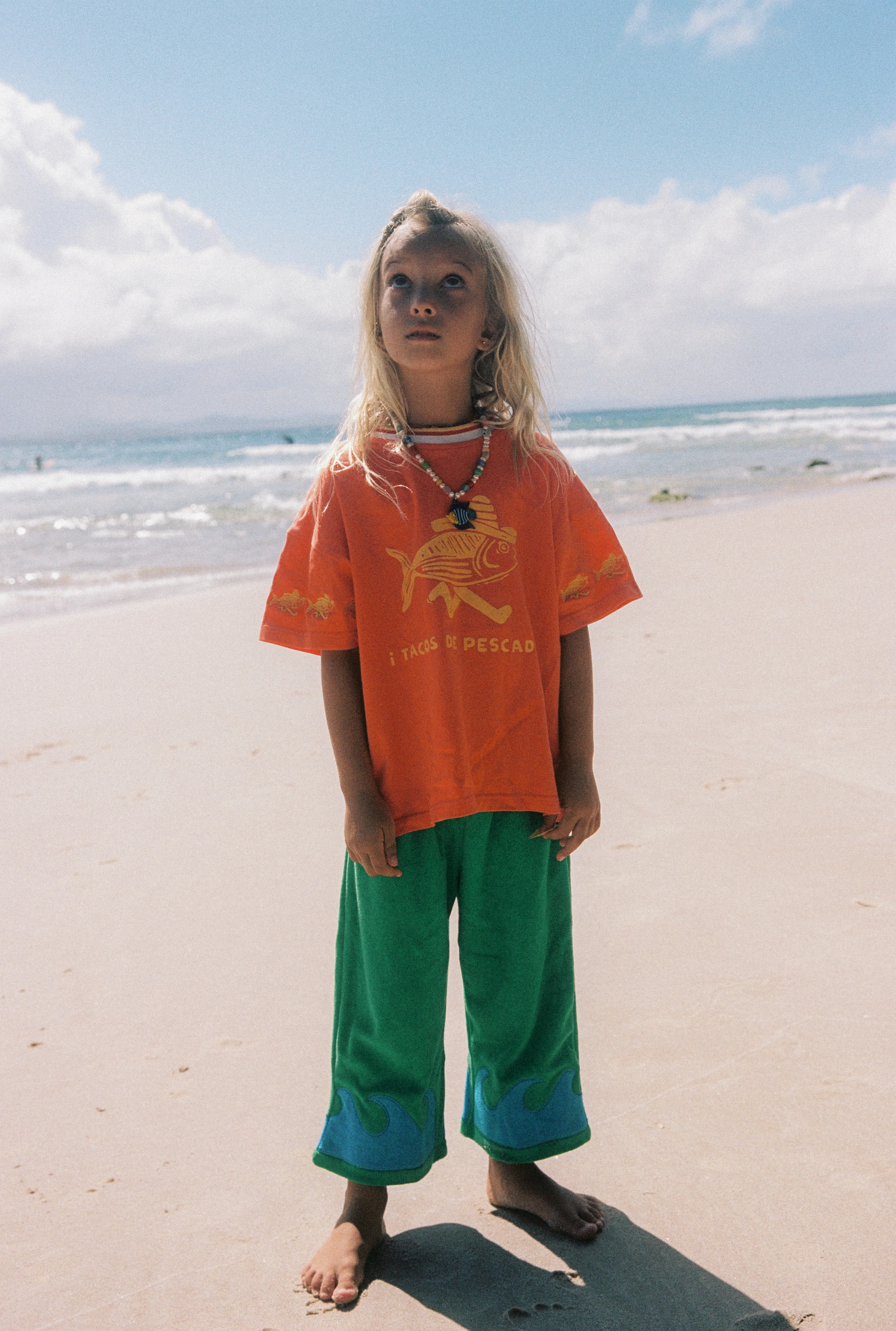 Wave Terry Pants - Seaweed Splash - Image 4