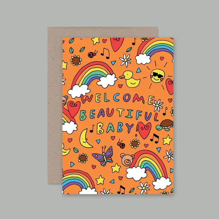 Welcome To the World Card