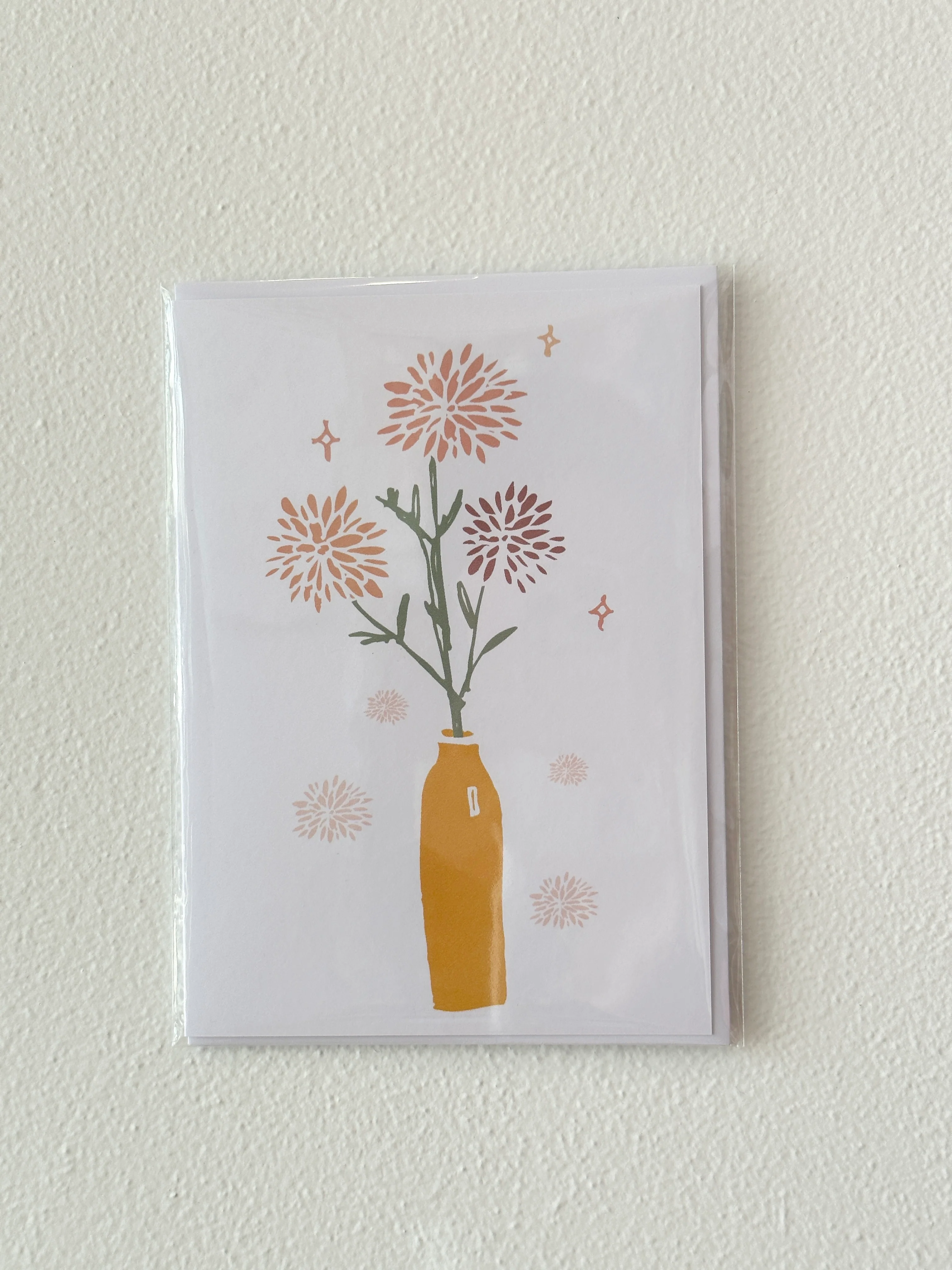 Yellow Vase Card