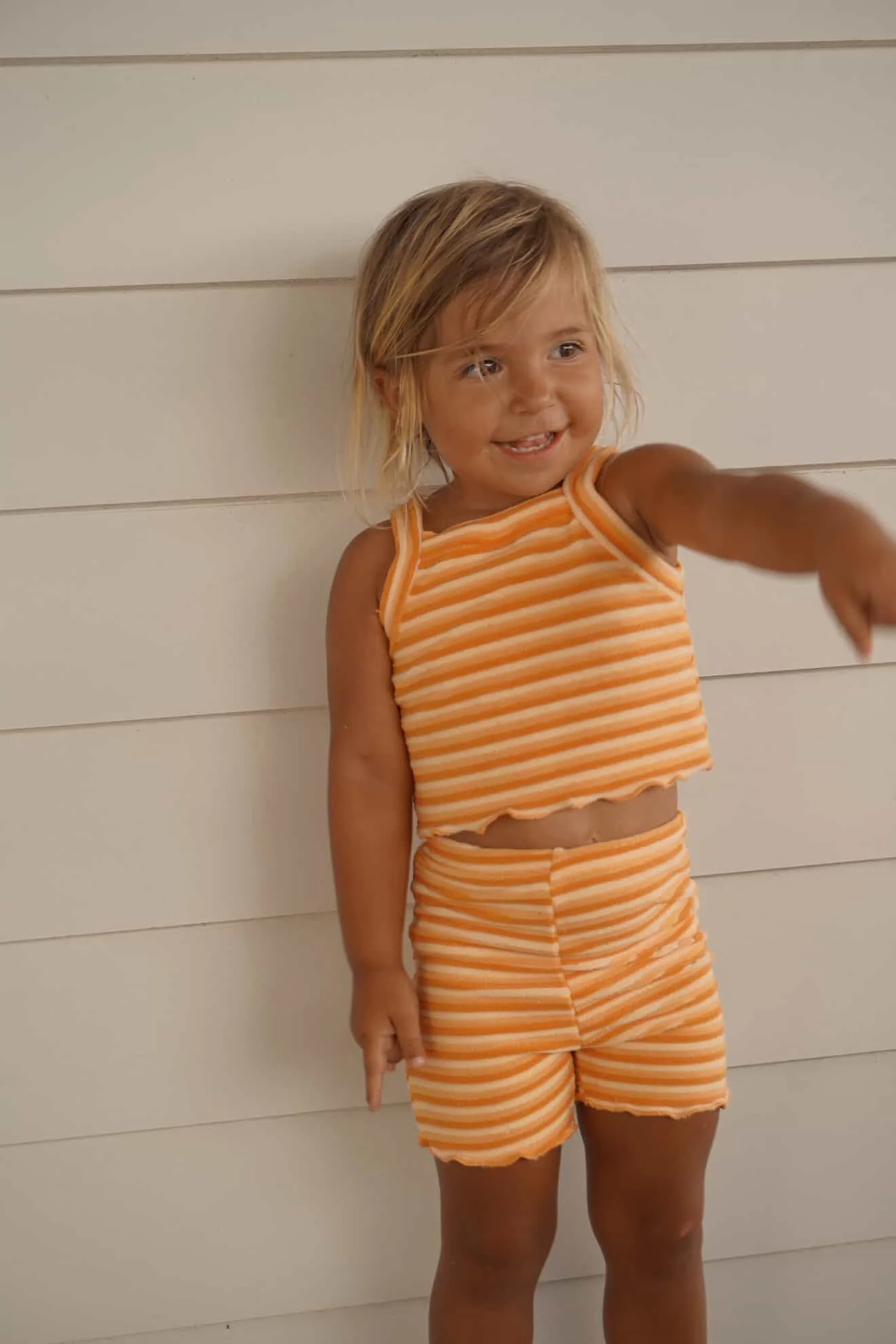 Ziggy Set Short - Citrus Stripe - Image 3